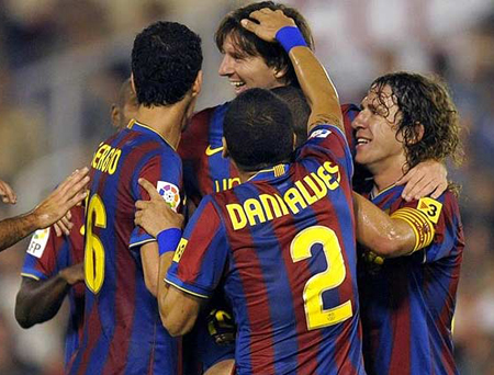 Messi fue figura en el triunfo del Barcelona sobre el Dinamo Kiev