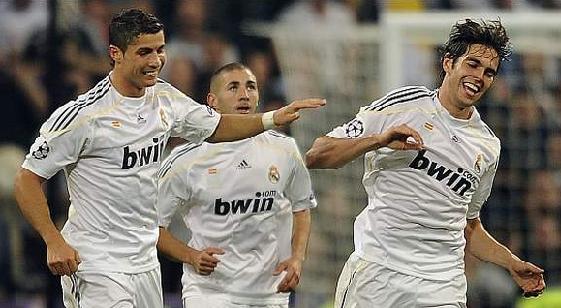 Con goles de Cristiano y Kaká, Real Madrid goleó al Olympique Marsella