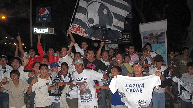 Llegada de Alianza causó revuelo en Chiclayo