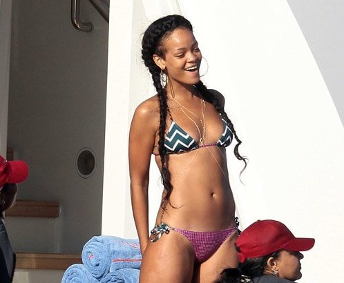 Rihanna en Bikini Saint Tropez, Francia